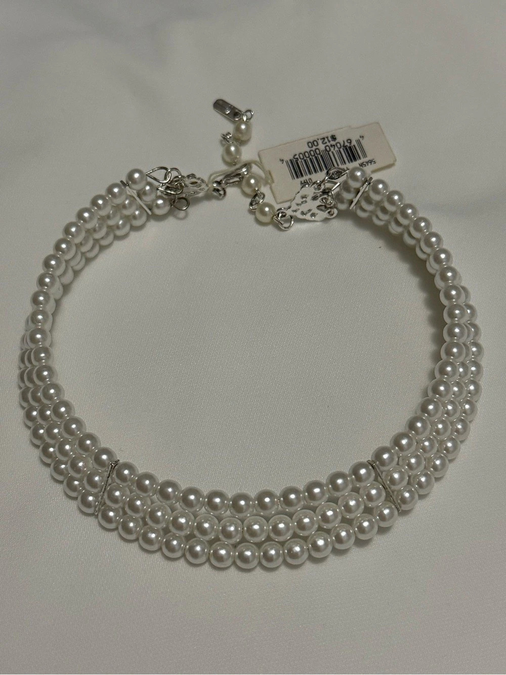 Pearl Multi-Strand Necklace NWT